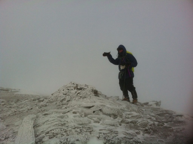 Me on the summit of Stob Binnein
