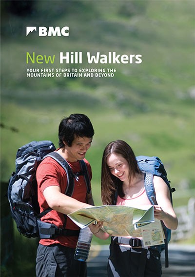 cover of a booklet for new hillwalkers